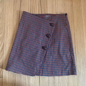XS Urban outfitters plaid skirt